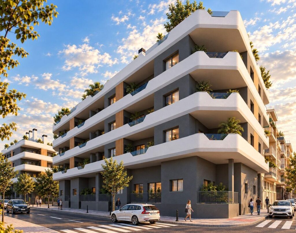 Nieuwbouw Project in Santa Pola in Spanje, gelegen aan de Costa Blanca-Zuid