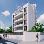 Vooraanzicht van in Torrevieja in Spanje, gelegen aan de  Costa Blanca-Zuid
