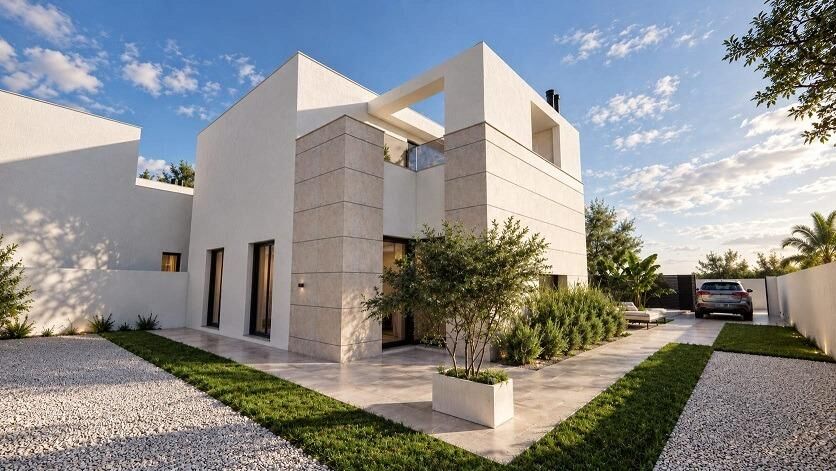 Nieuwbouw Villa Te koop in Torrevieja in Spanje, gelegen aan de Costa Blanca-Zuid