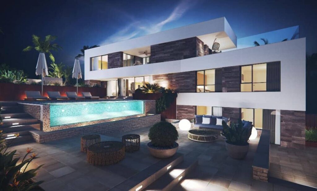 Nieuwbouw Villa Te koop in Cabo De Palos in Spanje, gelegen aan de Costa Cálida